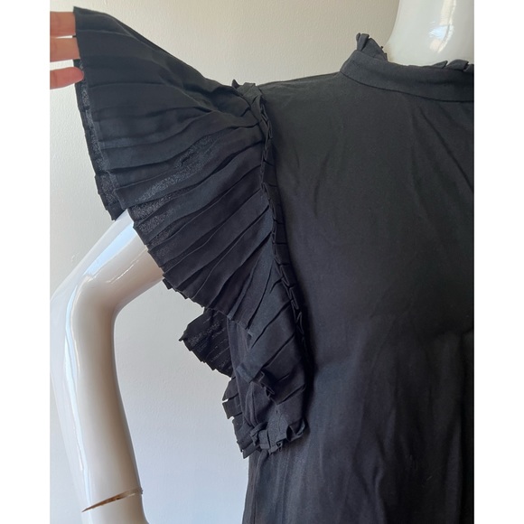 KATE SPADE New York Ruffle Sleeveless Blouse